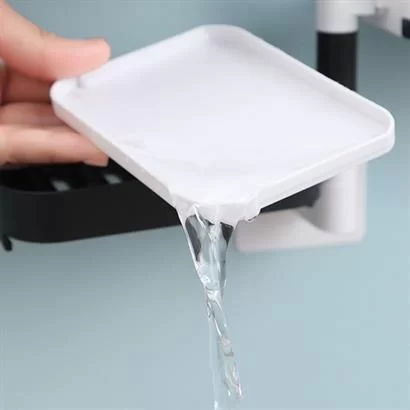 Tufeyo Multiple Soap Holder Functional Bathroom Soap Dispenser