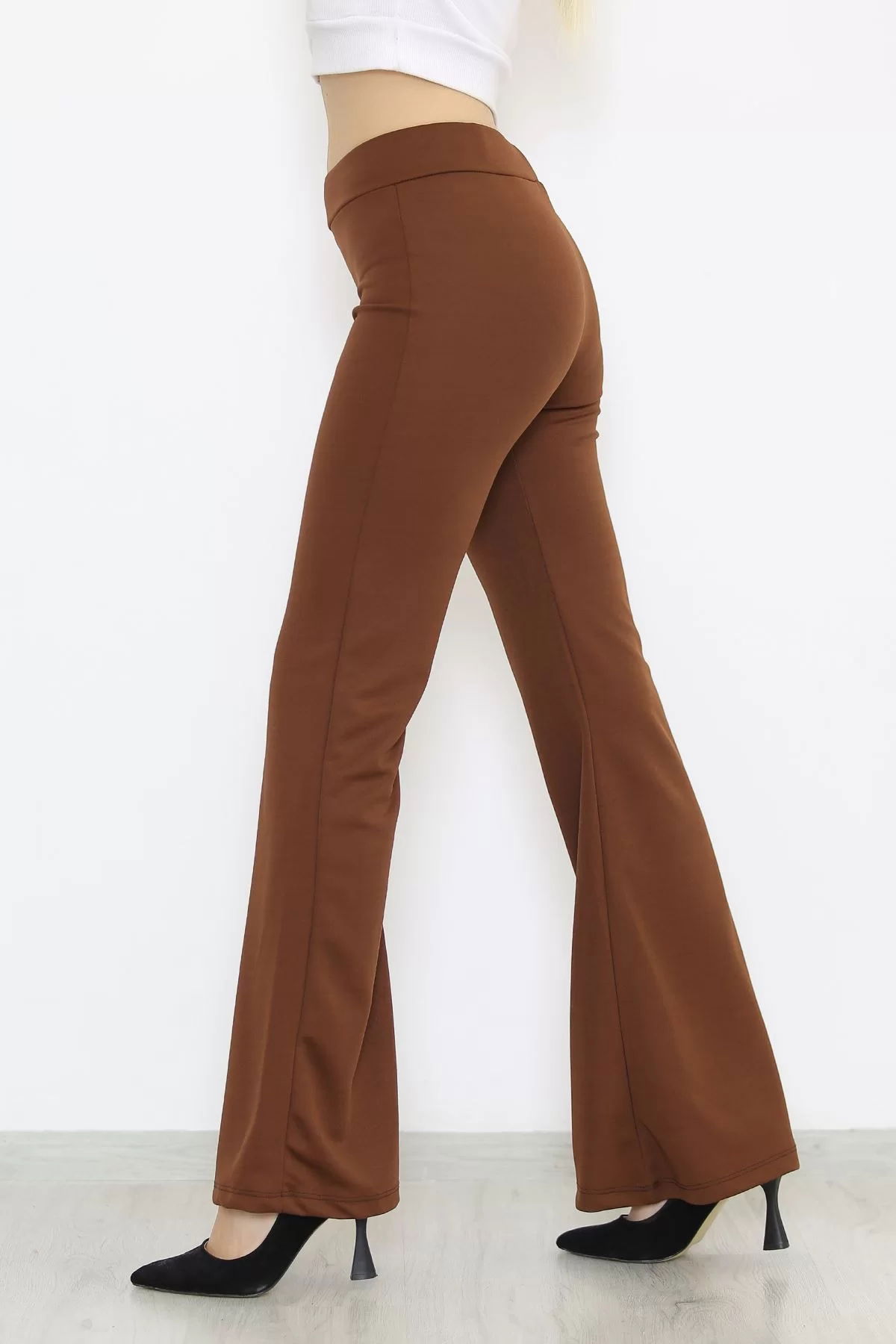 Flared Leggings Brown - 8635.1567.