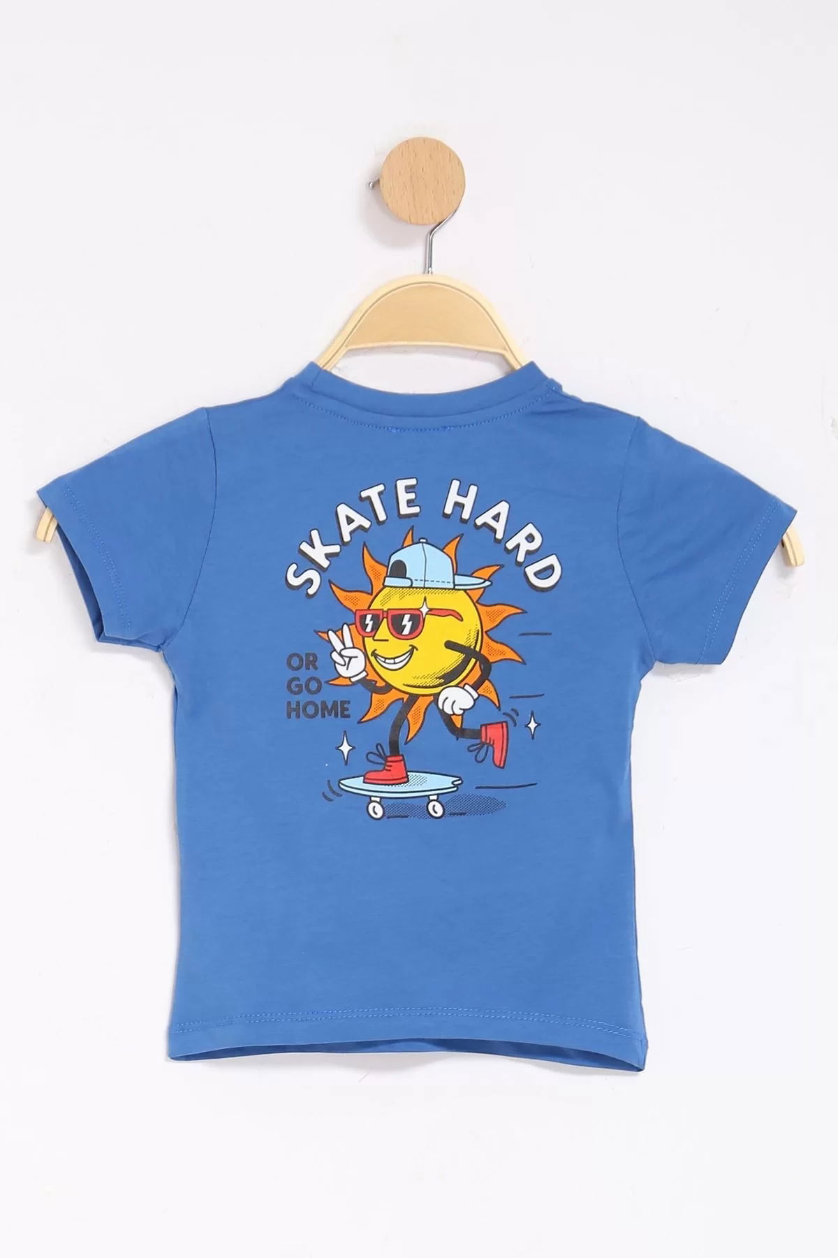 1-4 Years Printed Kids T-Shirt Indigo - 127179.1576.