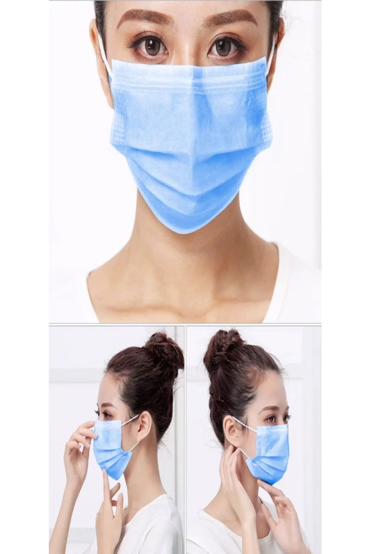 3-Ply Face Mask - 50 Pcs