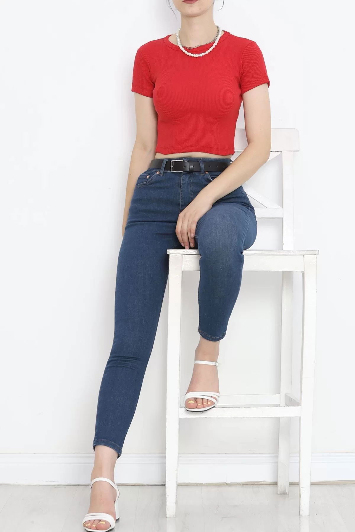 Crew Neck Camisole Body Red - 18880.1567.