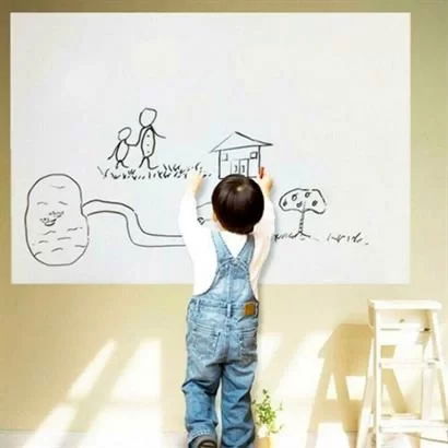 Tufeyo Erasable Sticker Wall Sticker Board with Erasable Pen 60x100 Cm