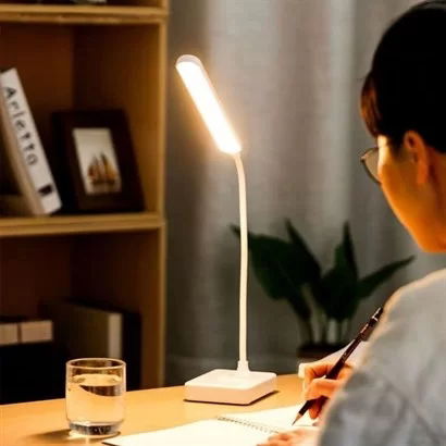 Tufeyo Slim Long Usb Touch 3 Stage 360 Degree Led Lithium Table Lamp with Special Eye Protection