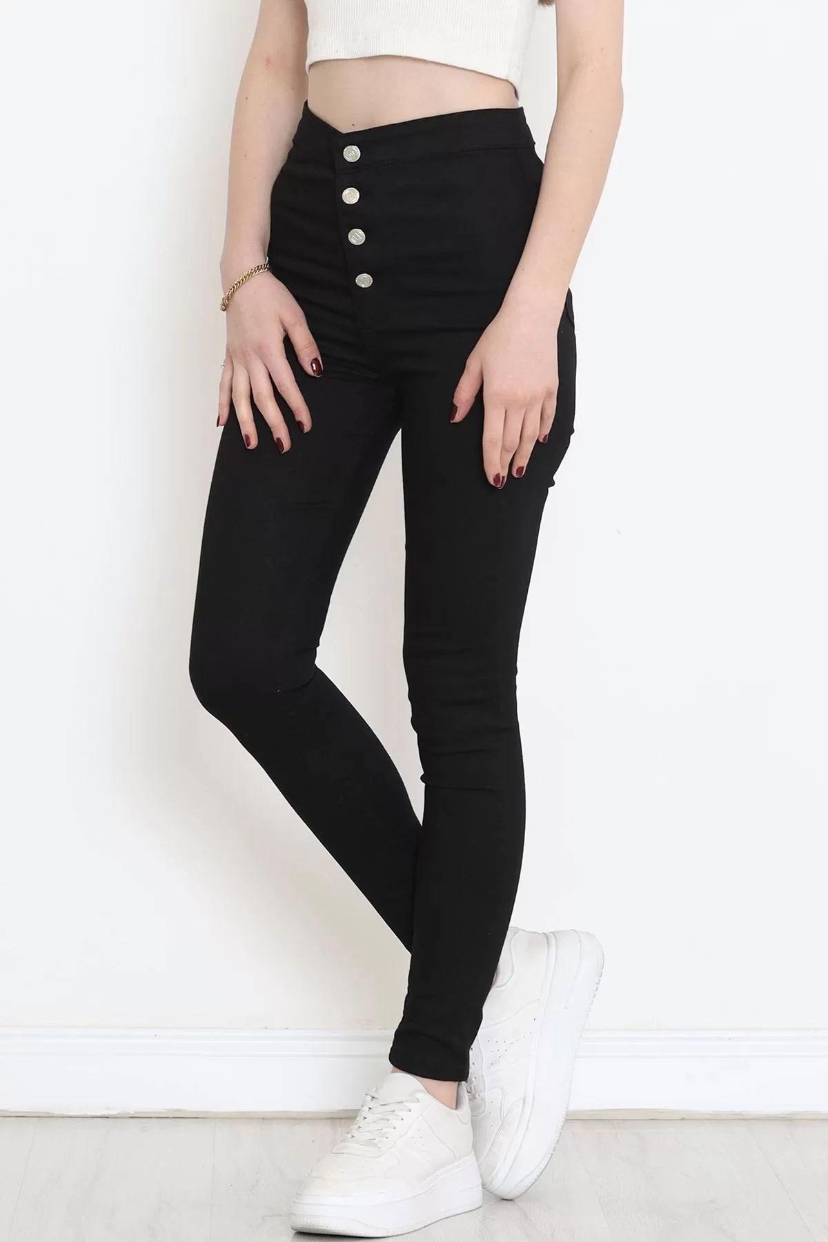 Flared Jeans Black2 - 11878.1431.