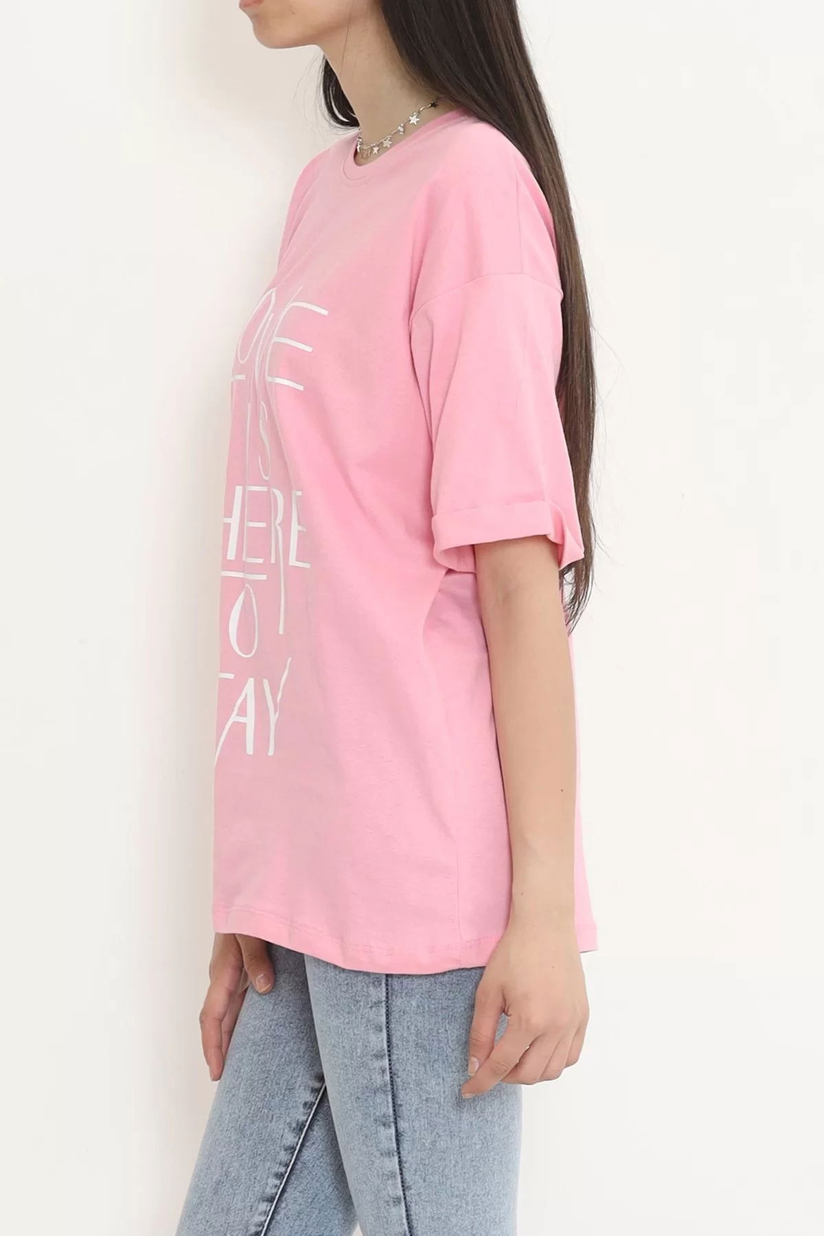 Double Sleeve T-shirt Light Pink - 16526.1567.