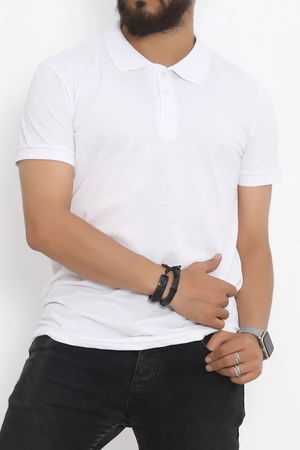 Polo T-shirt White - 16518.1778.