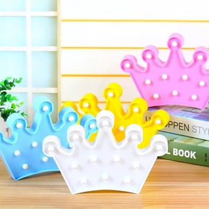 Tufeyo 3d Decorative Battery Operated Queen Crown Model Led Table And Night Light