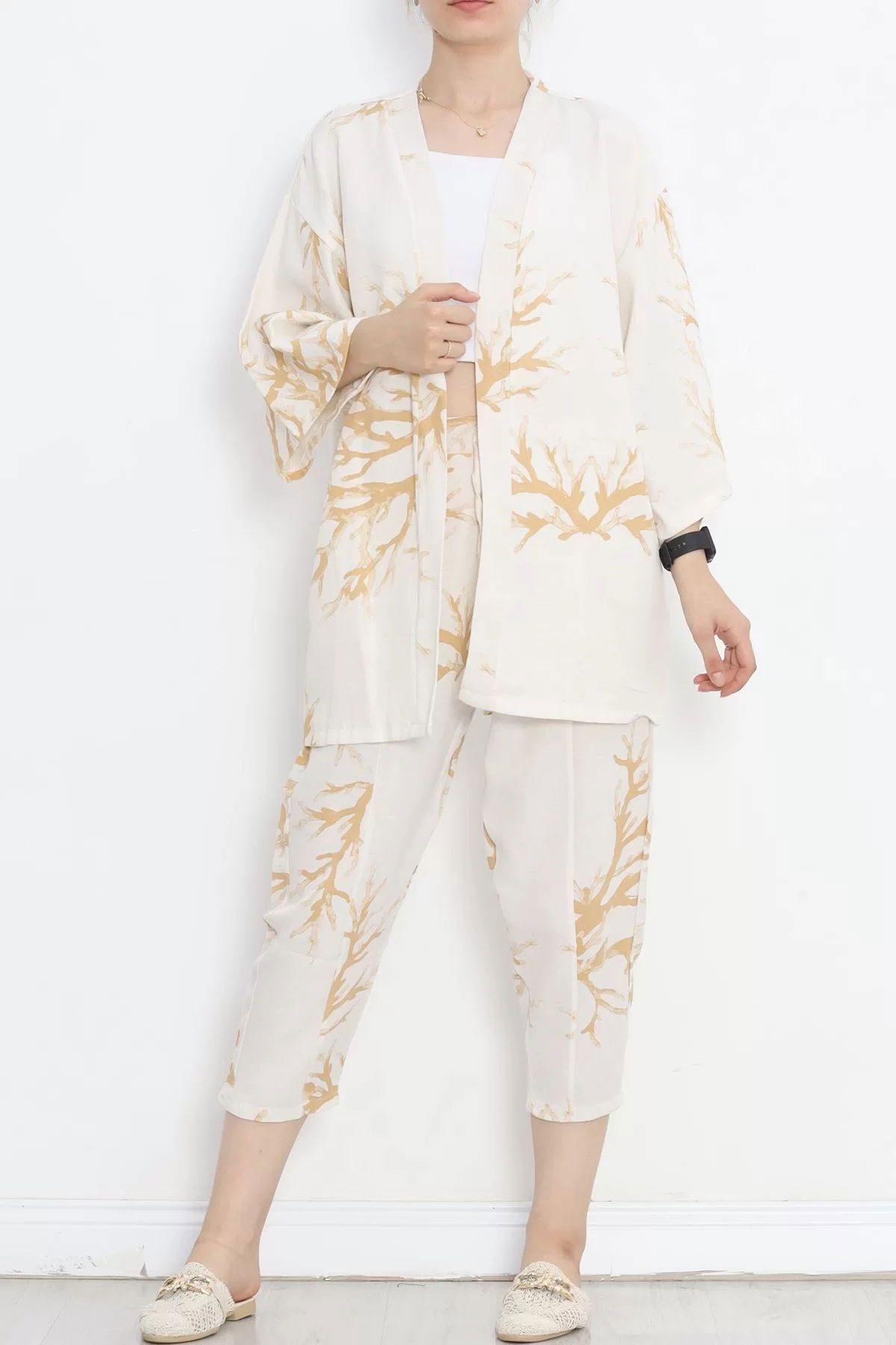 Kimono Set Whitebeige - 152342.701.