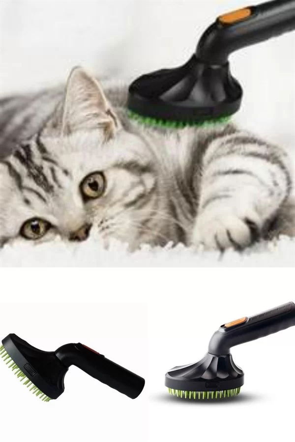 Tufeyo Vacuum Cleaner Attachable Ergonomic Cat Dog Hair Combing Brush