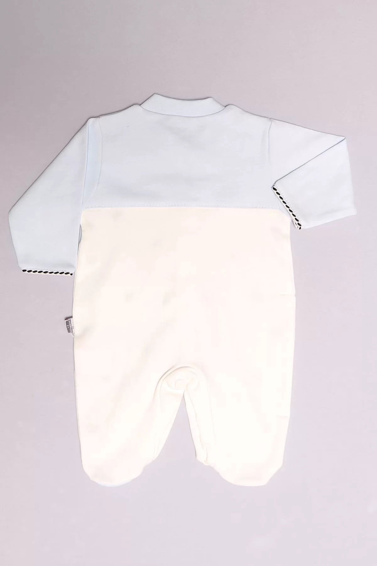 1-6 Month Baby Jumpsuit White-blue - 02280.1803.