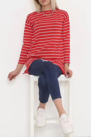 Striped Tunic Red - 11313.1567.