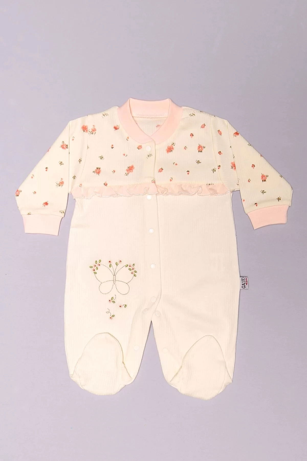 1-6 Month Baby Jumpsuit Ekrupembe - 02266.1803.