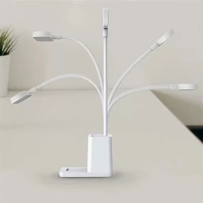 Tufeyo Usb Touch 3 Stage 360 Degree Special Eye Protection Led Lithium Table Lamp with Pen Holder