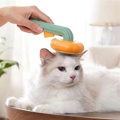 Buffer Plastic Green Pet Grooming Pet Brush Multipurpose Pet Brush Green