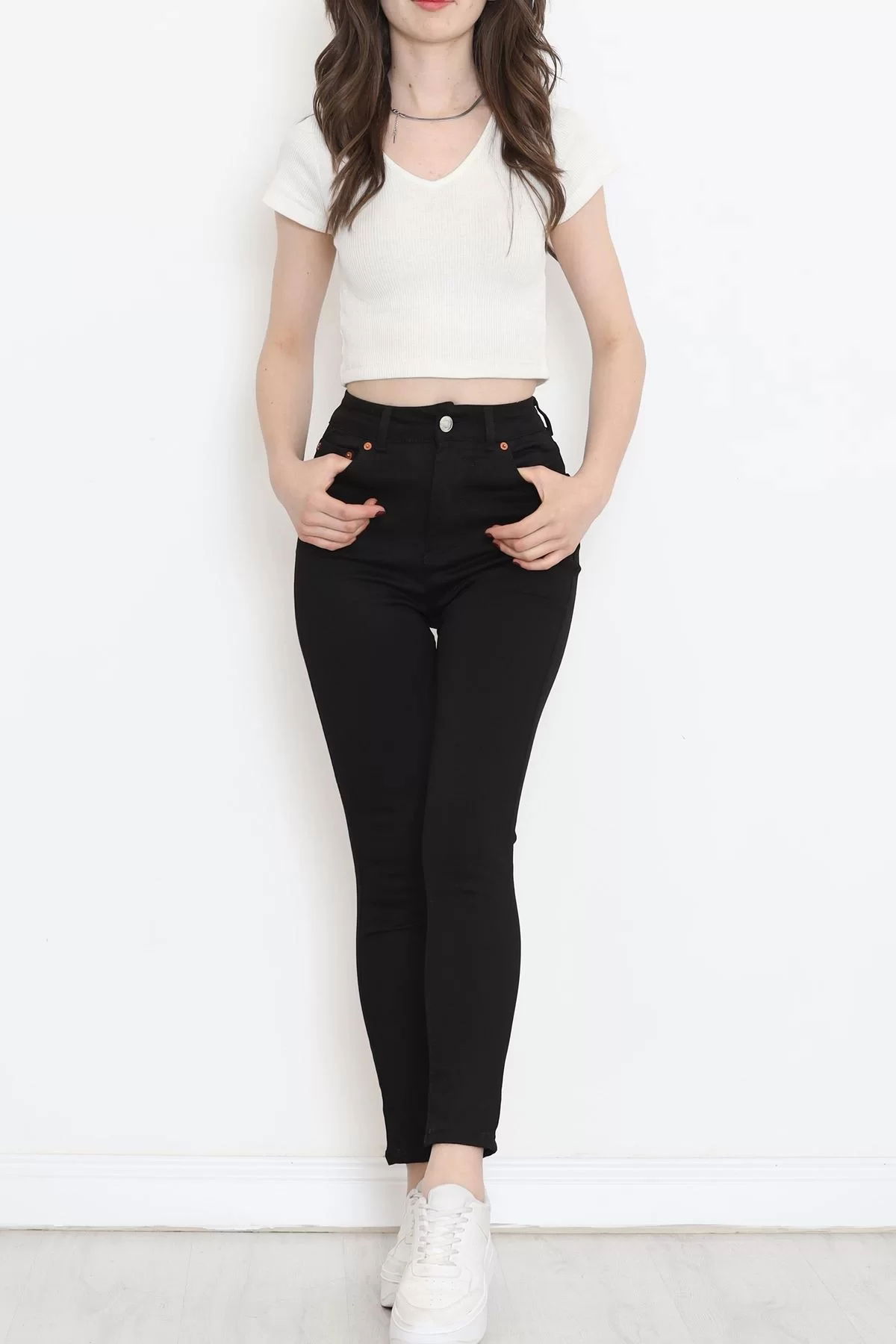 Lycra Jeans Black - 18200.1431.