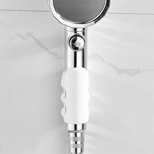 Tufeyo Bathroom Shower Head Holder Silicone Strong Suction Cup Vacuum Apparatus