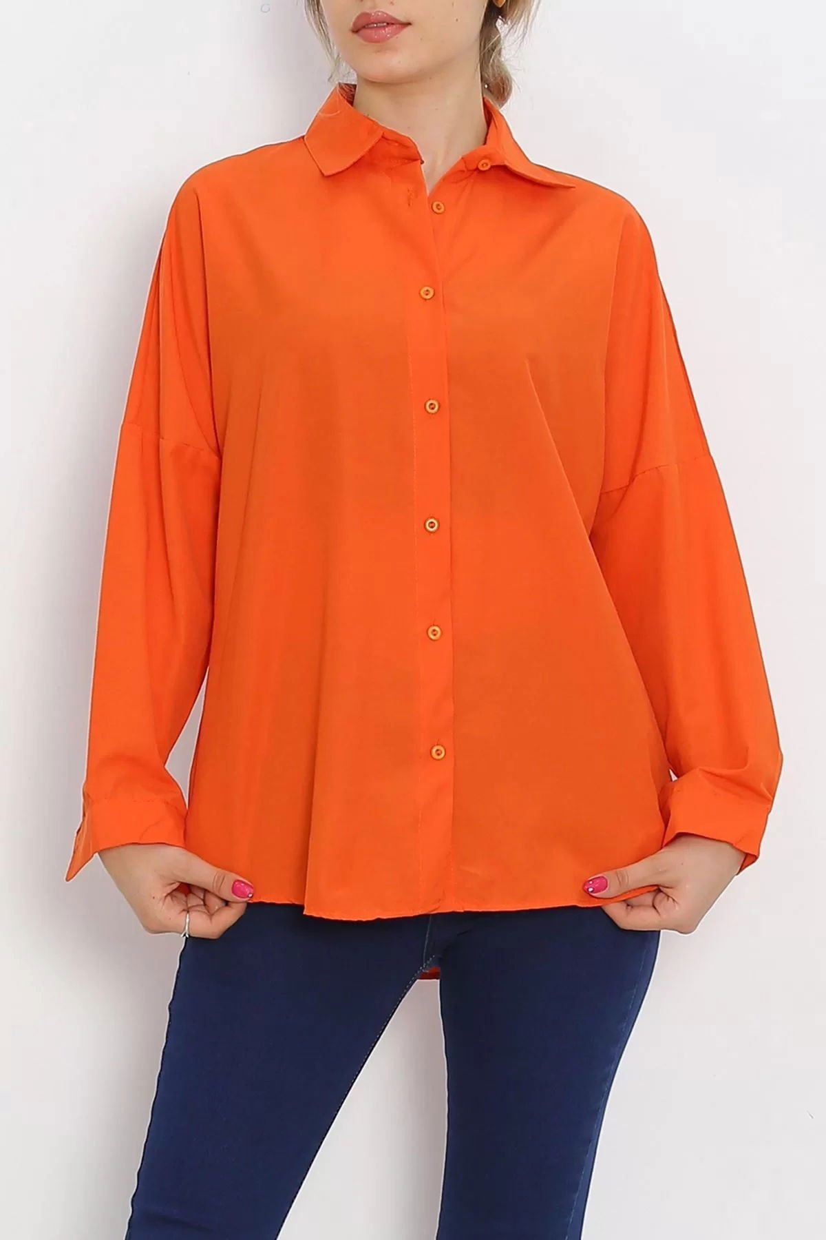 Oversize Shirt Orange - 18934.1247.