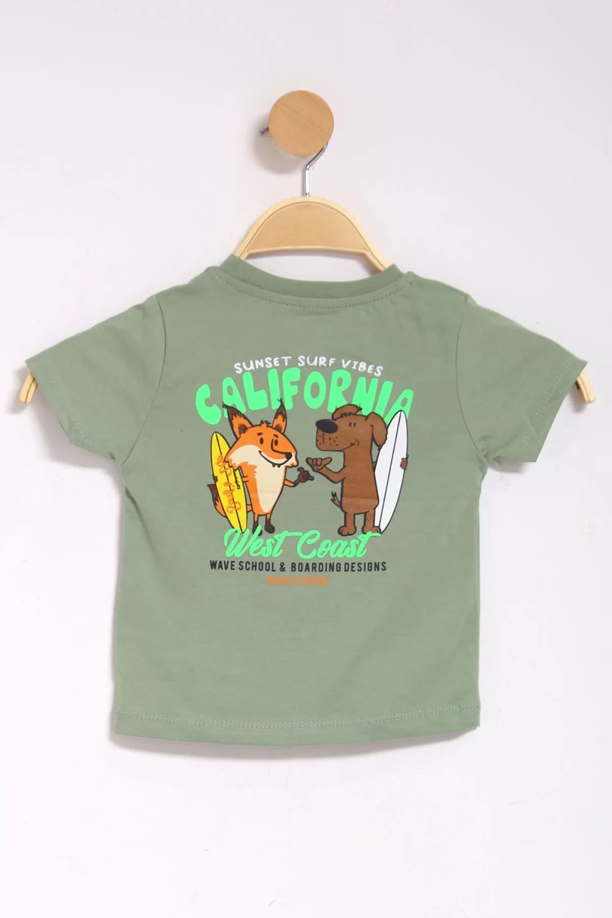 1-4 Years Printed Kids T-Shirt Mint - 124257.1576.