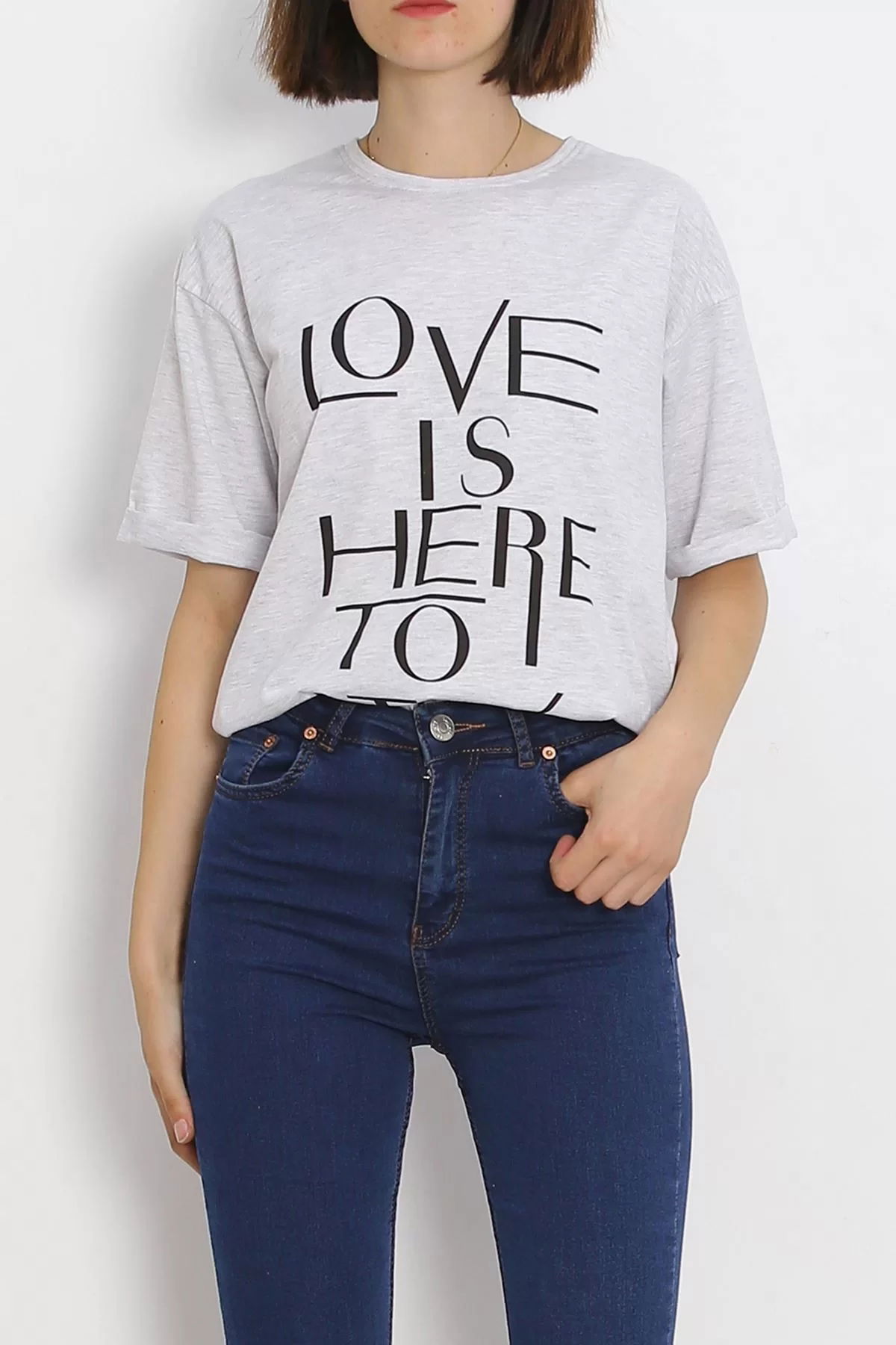 Double Sleeve T-Shirt Gray - 16526.1567.