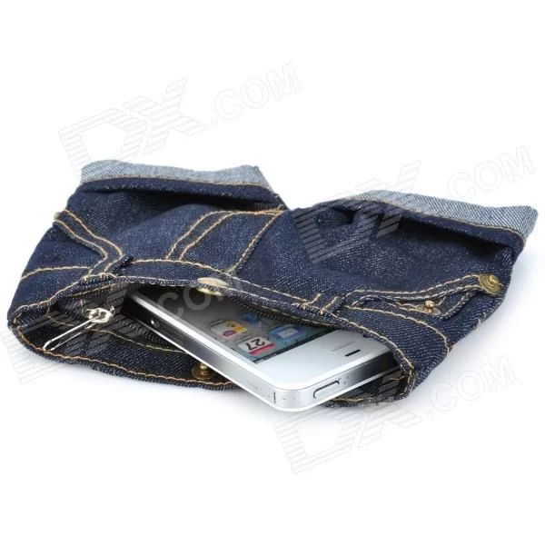 Tufeyo Jean Short Phone Case and Wallet