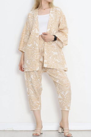 Kimono Set Beige1 - 152342.701.