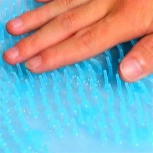 Tufeyo Silicone Brushed Bath Massage Mat And Heel Massage Mat For Feet