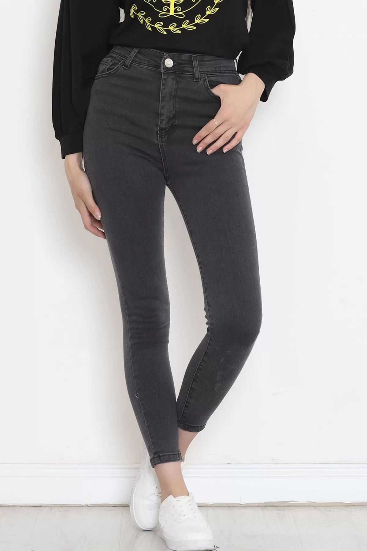 Super Lycra Slim Leg Jeans Smoked - 18609.1431.