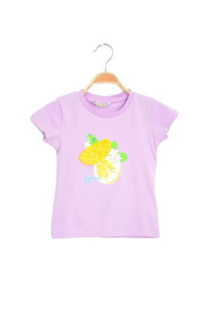 1-4 Years Printed T-Shirt Lilac - 524419.1576.