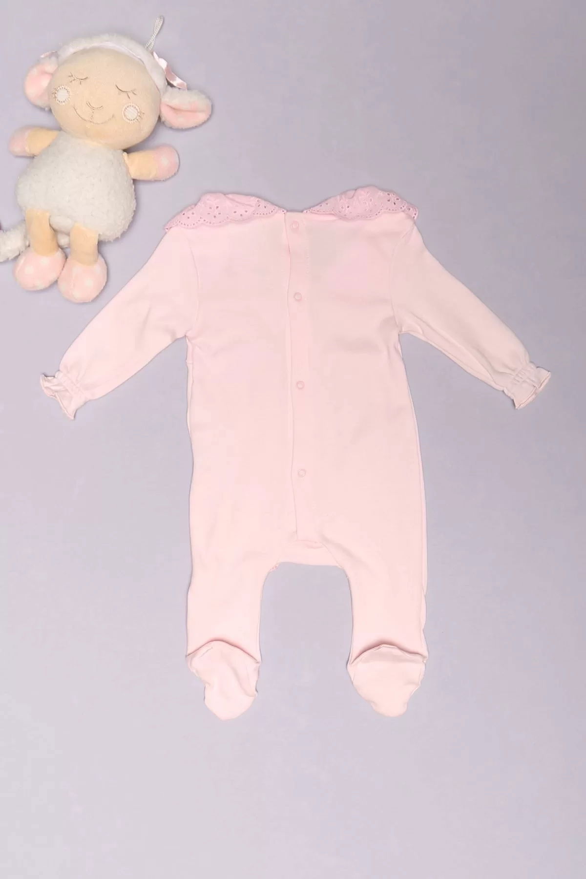 0-12 Month Baby Jumpsuit Pink - 07651.1803.