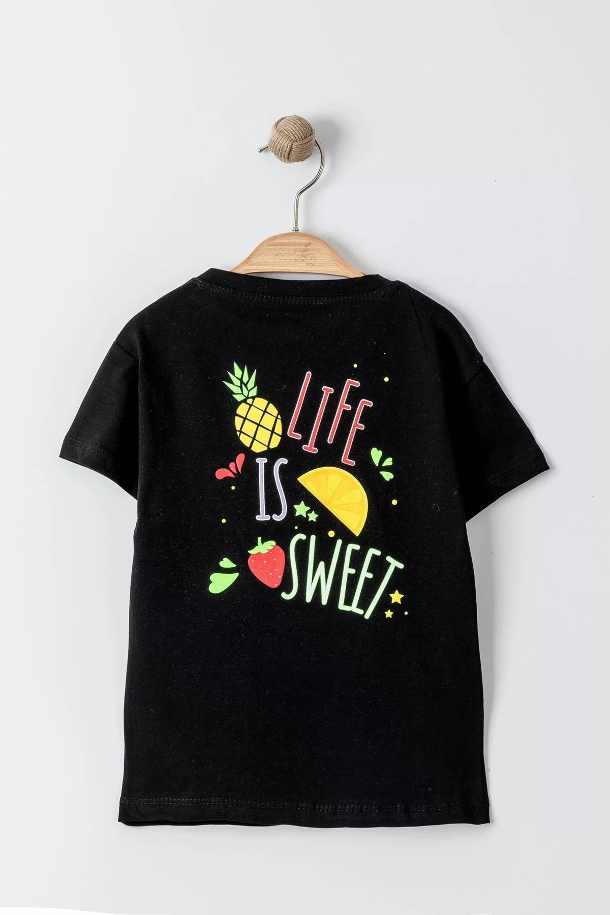 1-4 Years Printed Kids T-Shirt Black - 524010.1576.