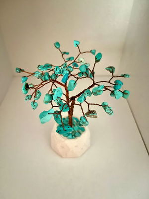 Turquoise Natural Stone Tree