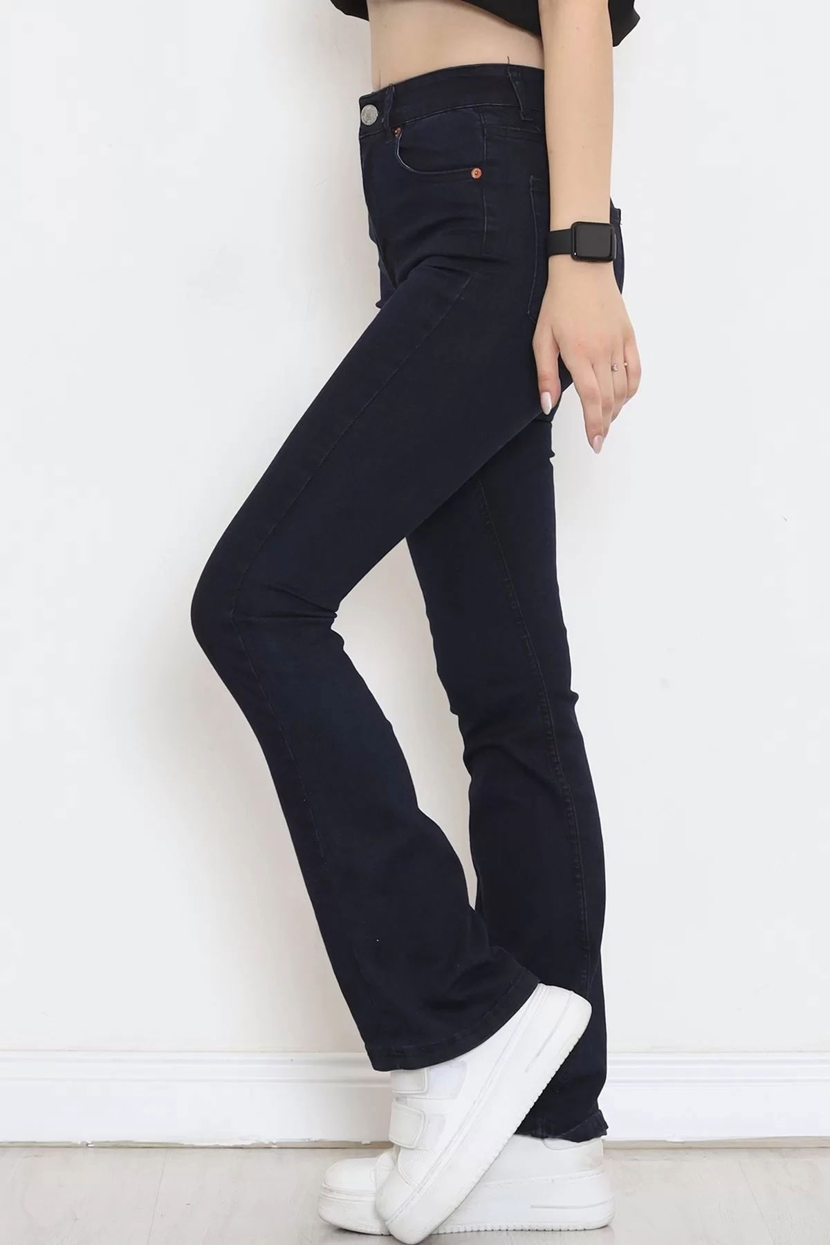 Flared Jeans Navy Blue - 18688.1431.