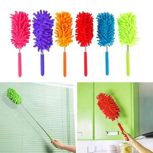 Tufeyo Telescopic Microfiber Practical Extendable Dusting Brush Apparatus