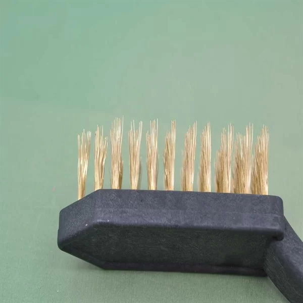 Tufeyo Metal Wire Brush Plastic Handle Rust Dirt Removal Cleaning Brush