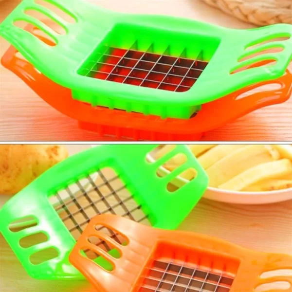 Tufeyo Square Design Practical Easy Potato Slicer Tool Apparatus Knife