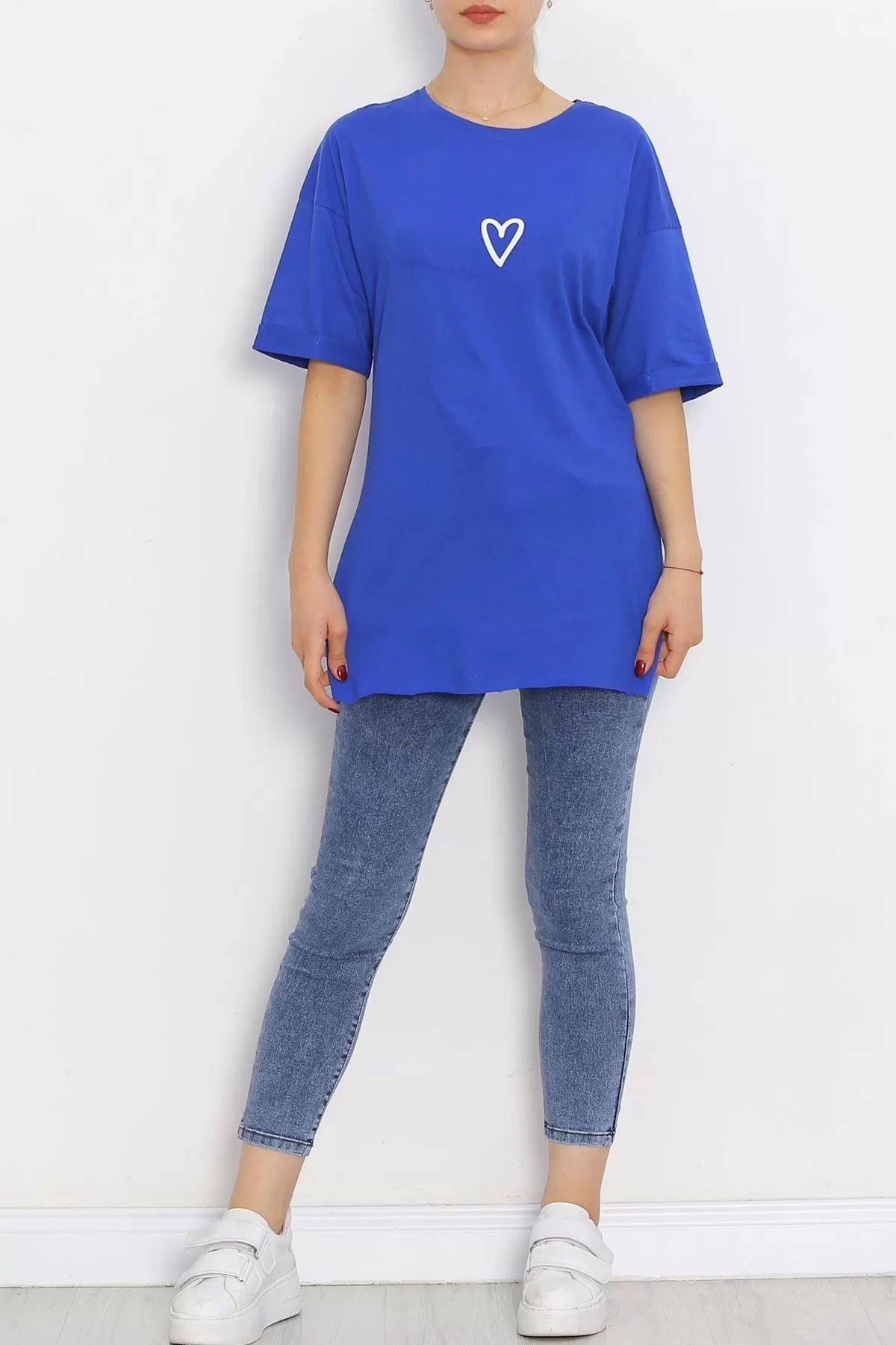 Double Sleeve Printed T-Shirt Saks - 16556.1567.