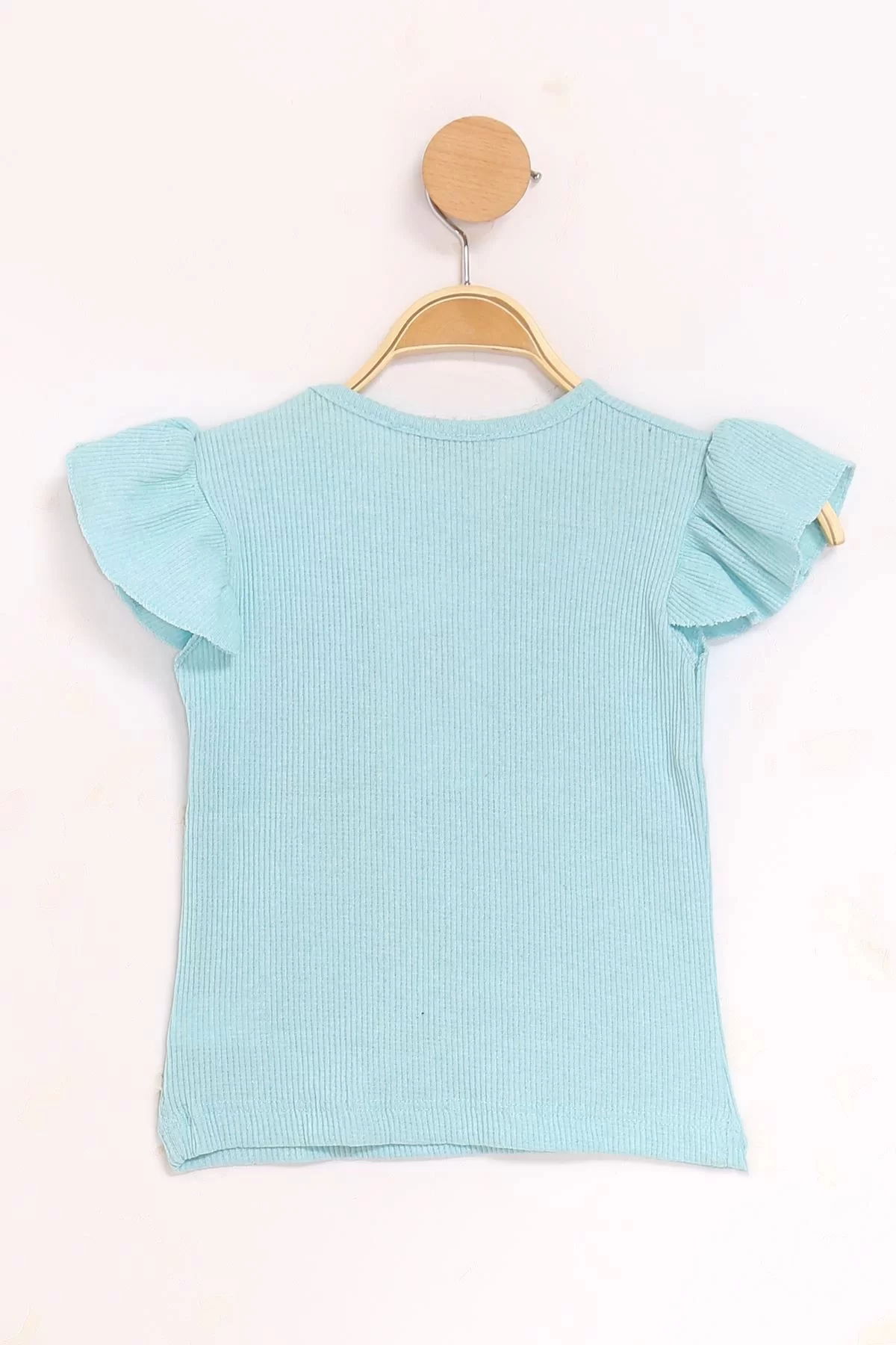 2-10 Years Children's Camisole Blouse Turquoise - 18840.1567.