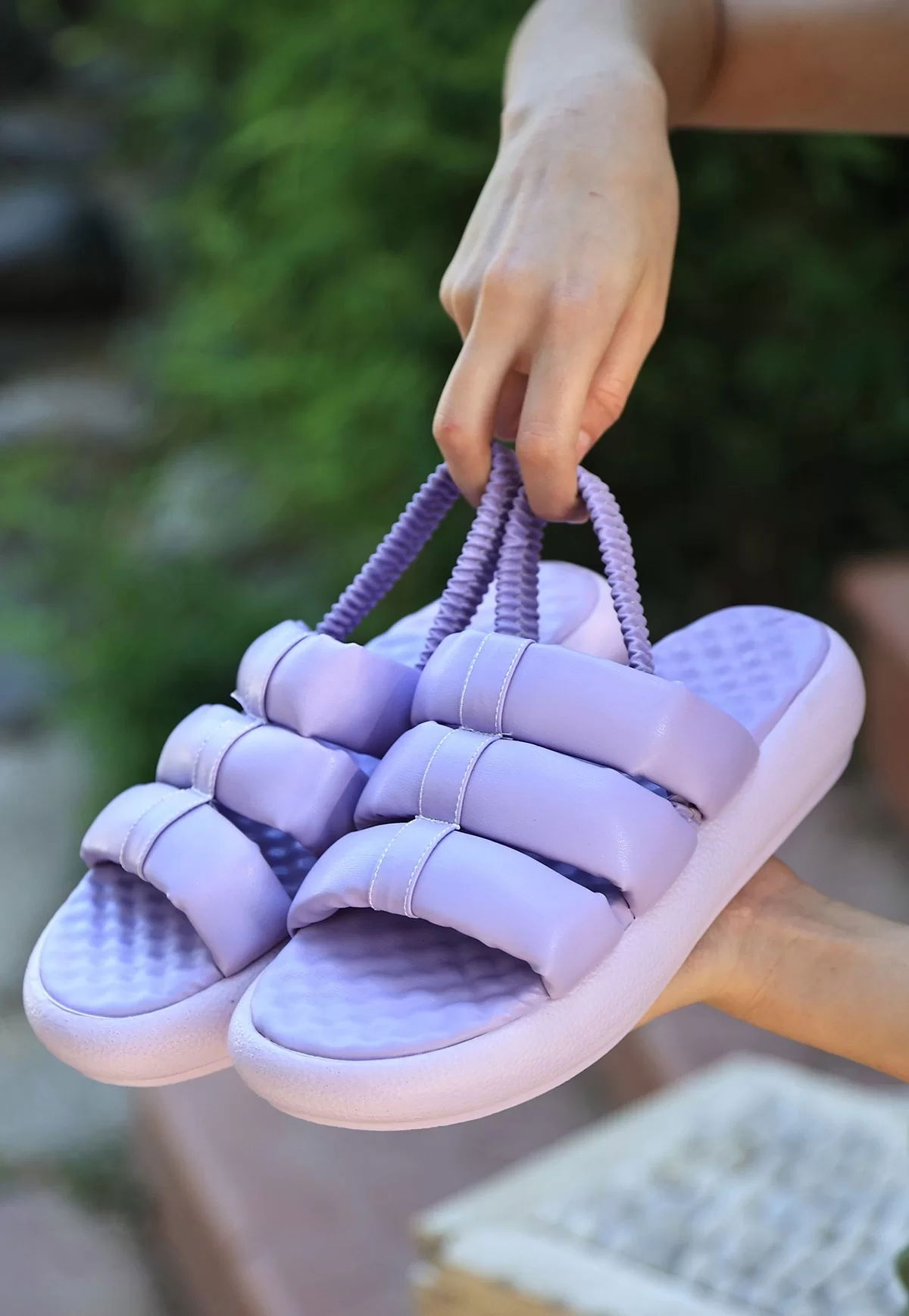 Hara Purple Cilt Sandal