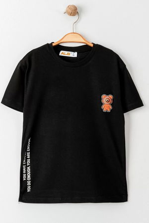 3-7 Years Illuminated Kids T-Shirt Black - 224786.1576.