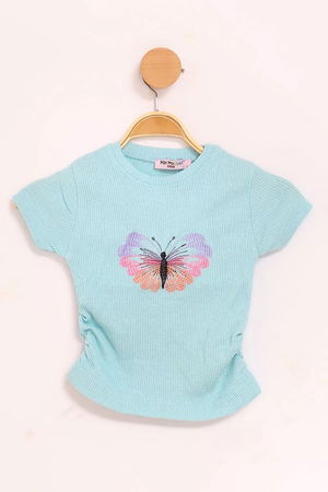 2-10 Years Children's Blouse Turquoise - 18869.1567.