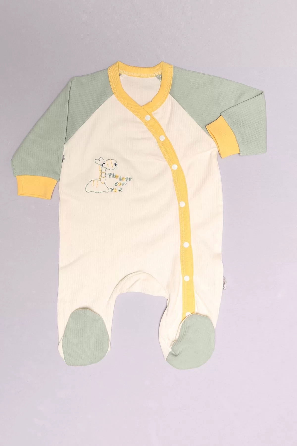 1-6 Month Baby Jumpsuit Beyazmint - 02258.1803.