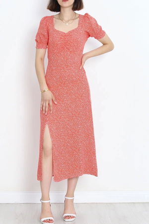 Kiss Collar Dress Pomegranate Blossom - 696.1247.