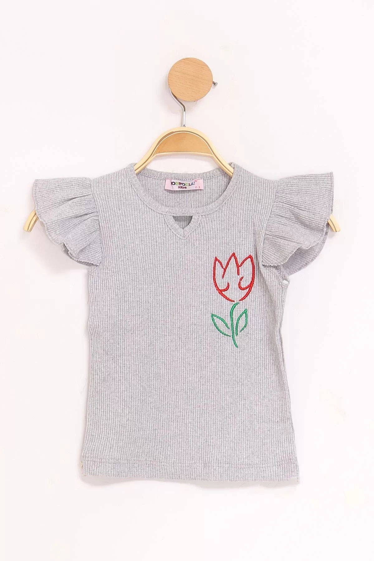 2-10 Years Children's Camisole Blouse Gray - 18840.1567.