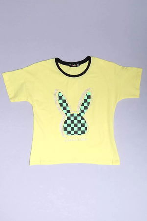 10-16 Years Printed Kids T-Shirt Yellow - 18050.1567.