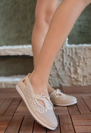 Ciul Beige Skin Babet Shoes