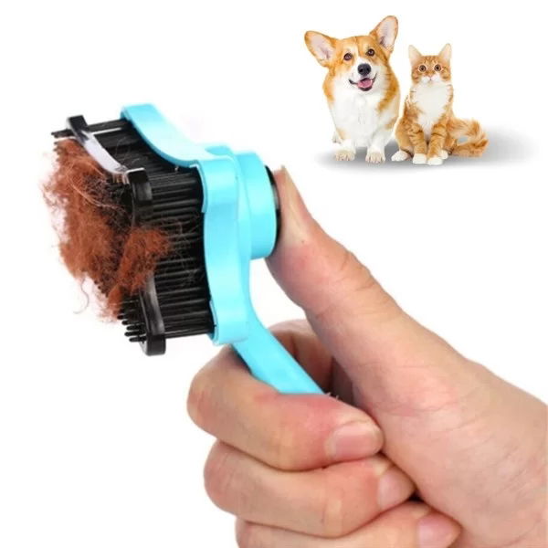 Tufeyo Pet Cat Dog Hair Picker Automatic Keypad Pet Comb