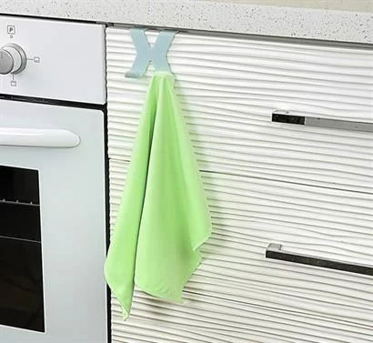 Tufeyo Kitchen Bathroom Cabinet Door Meta Towel Rack Bracket