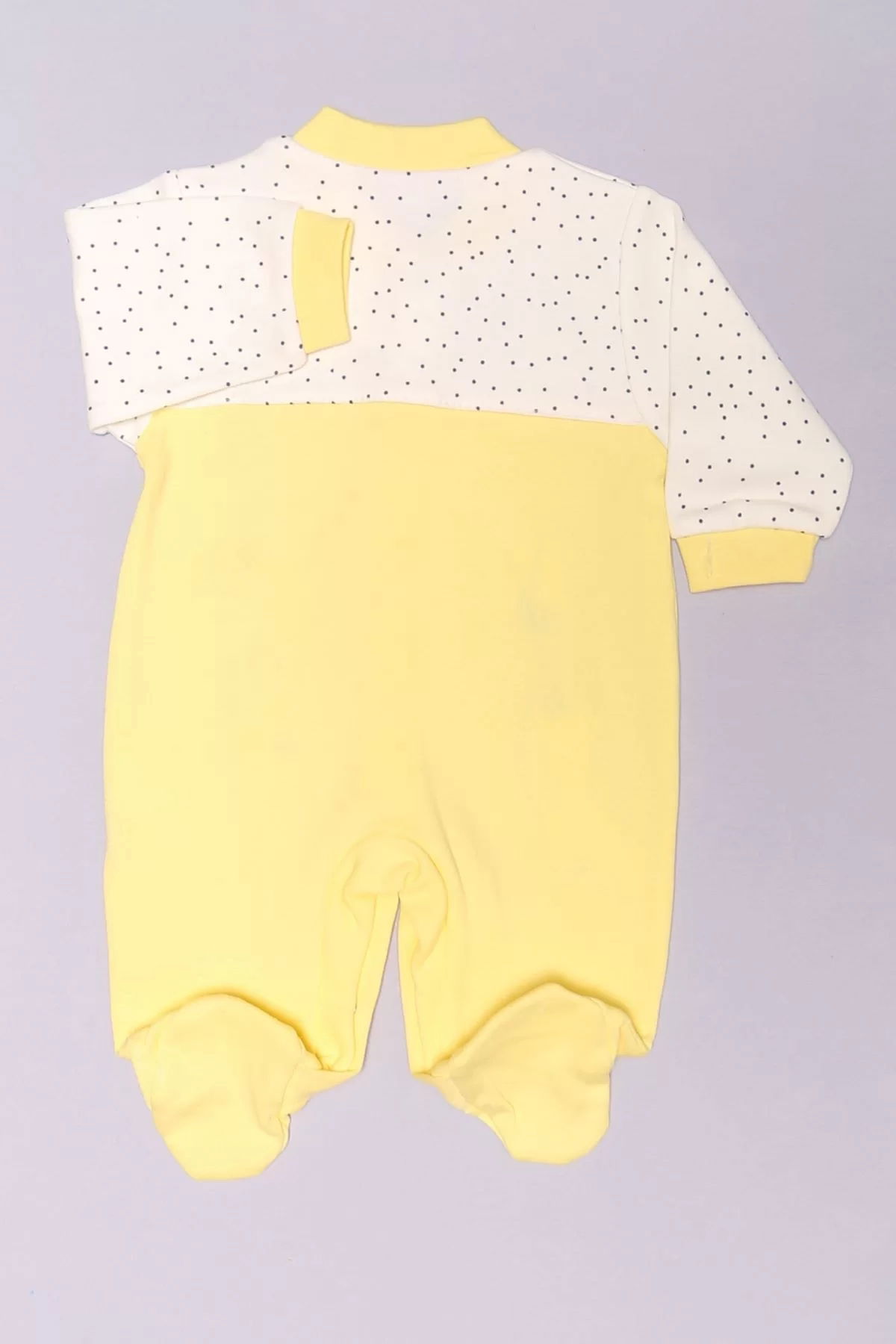 1-6 Month Baby Jumpsuit Yellow - 02276.1803.