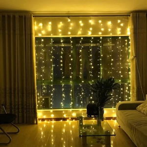 Tufeyo 8 Function 200 Led 10 Eaves Strip Led 2x2 Curtain Rope Led (daylight)