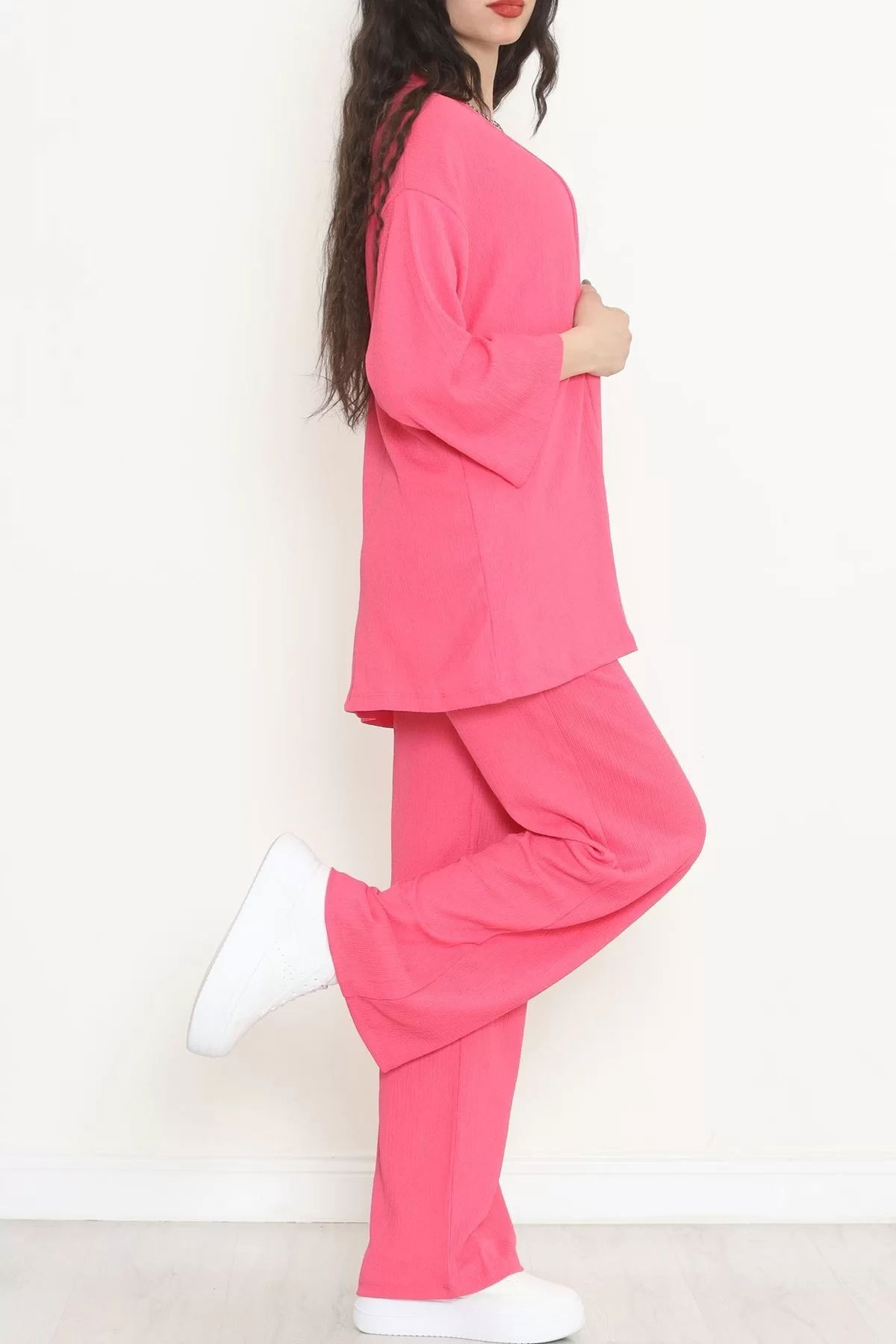 Long Kimono Suit Fuchsia - 722.1247.